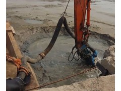 河道潜水挖机清淤泵,挖机专用泥沙泵