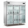 广州厨房两门立式不锈钢玻璃门冰箱冷柜厂家