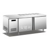 广州厨房不锈钢沙拉台/不锈钢冷藏柜/不锈钢冰箱价格