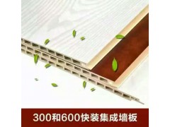 竹木纤维集成墙板生态木快装墙板吊顶欧式墙板装饰墙板