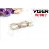 VISER安卓数据充电线锌合金金属软管弹簧管数据线