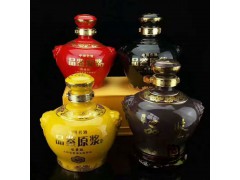 陶瓷葫芦酒瓶生产厂家，景德镇青花瓷酒瓶批发定做
