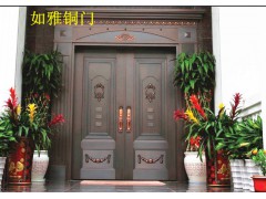 别墅铜门价格,精雕铜门供应厂家,庭院铜门