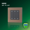 厂家直销 RSL-6BKP 6键智能面板智能照明控制面板模块