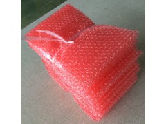 黄石气泡袋 红色单层防静电气泡袋 供应商生产定制气泡袋