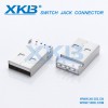 USB2.0AM沉板180度贴片 USB2.0板端连接器公头