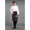 惠州春秋季纯色长袖厨师服吸湿排汗后厨服装