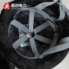 广东供应黑色防寒棉安全帽尺寸可定做棉安全帽厂家