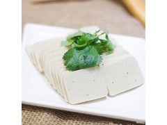 千叶豆腐减少气泡增加凝固替代TG酶魔芋粉原料方法