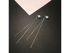 时尚个性流苏耳线耳环 925饰品生产厂家 时尚气质百搭定制