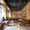 供应西安咖啡厅创意卡座店内实木卡座