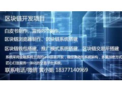 广州区块链智能合约定制开发，区块链整体解决方案