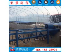 重庆涪陵零排放大小型翻堆机-养猪场阳光棚槽式发酵型翻粪机