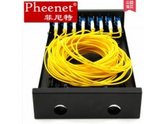菲尼特机架式光纤终端盒批发机架式光纤盒24芯光缆接头盒价格
