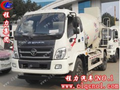 福田瑞沃混凝土搅拌运输车(4立方）