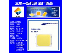 高亮度0.5W三星2835灯珠281B应用于室外内LED灯具