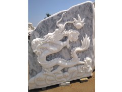 墙面浮雕动物龙石雕雕塑