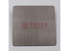 供应 304不锈钢拉丝黑钛板 拉丝不锈钢板 厂家直销 定制