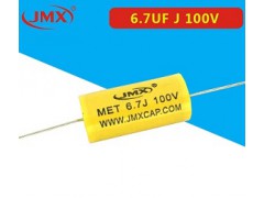 MEA穿心聚酯薄膜电容2.7uf100v