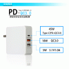 45W PD协议充电器 QC3.0USB-C快充68w适配器