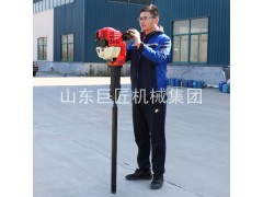 华夏巨匠QTZ-2便携式取土钻机 15米土壤调查采样器