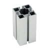 厂家直销 40四槽方柱展览器材 方柱方铝、展位特装铝型材