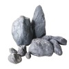 绿霸厂家供应直销，仿真石头假石头浅灰色仿真石头庭院装饰假石