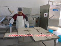 详解千页豆腐生产设备、制作工艺、加工视频过程