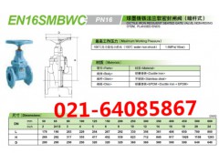 EN16SMBWC球墨铸铁闸阀/日本KITZ北泽闸阀