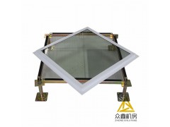 众鑫机房玻璃防静电地板的特点优势