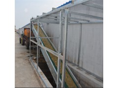 中州牧业 鸡粪传送设备 横斜向清粪机鸡粪运输带