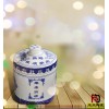 食品包装陶瓷罐定做 景德镇陶瓷密封蜂蜜罐1斤批发