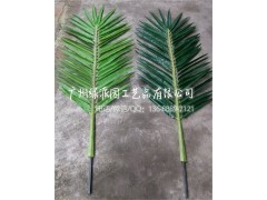 简约绿色植物仿真椰树叶背景道具拍照摄影椰树叶龟背叶松叶