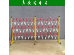 河南郑州玻璃钢移动铁马围栏收缩式防护
