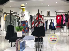 广州品牌万古汇19年新款秋装品牌女装折扣走份尾货库存批发