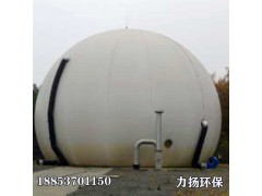 吉林公主岭半球形充气双膜气柜新型沼气储藏室