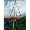 普洱市山区立电线杆工具15米三脚架立杆机 铝合金轻便快速立杆