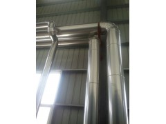 石油管道保温玻璃棉罐体保温工程施工铝板设备保温安装