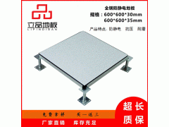 立品 全钢防静电地板 陶瓷地板  高架活动地板的选择