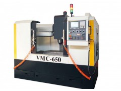山东金雕数控VMC650立式加工中心伸缩式不锈钢护板