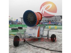 厂家直销国产造雪机 多喷嘴远射程 炮筒式造雪机