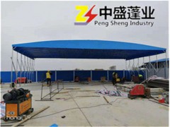 武汉移动雨篷 推拉雨篷搭建 活动蓬厂家