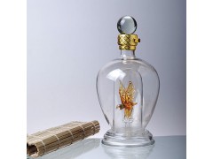 创意高档玻璃工艺白酒瓶源头厂家