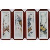 新中式瓷板画礼品摆件，中国传统文化礼品瓷板画