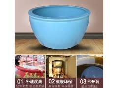 日式直筒大缸 景德镇陶瓷洗浴缸 极乐汤挂汤缸