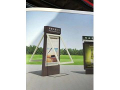 湖州新款宣传栏公交站台广场精神堡垒牌广告灯箱不锈钢灯箱