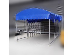 武汉定制活动推拉篷遮阳推拉蓬折叠移动推拉棚户外防雨推拉蓬