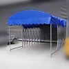 武汉活动伸缩式遮阳棚大型排档雨棚户外防雨推拉蓬移动折叠帐篷