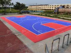 广东悬浮地板厂家发货东莞篮球场软连接拼装地板