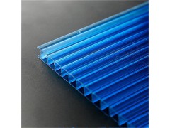 湖蓝色PC阳光板 可定尺生产 厂家发货